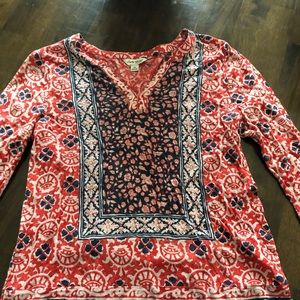 Multi-colored Lucky Brand Top